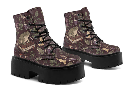 Toad Crypt Platform Boots