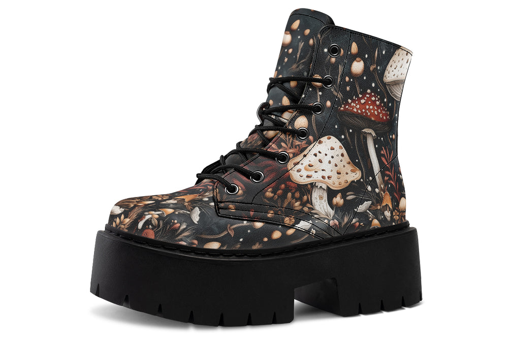 Toadstool Harvest Platform Boots