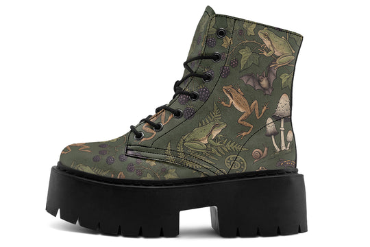 Toadstool Manor Platform Boots