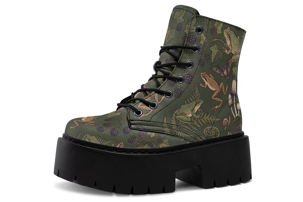 Toadstool Manor Platform Boots