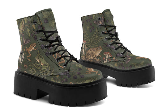 Toadstool Manor Platform Boots