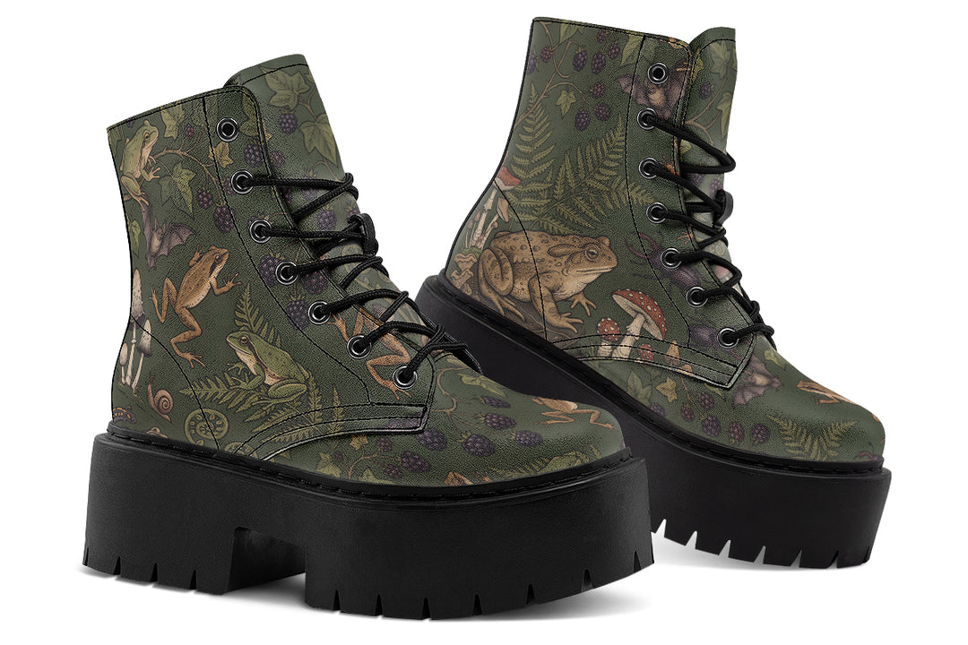 Toadstool Manor Platform Boots