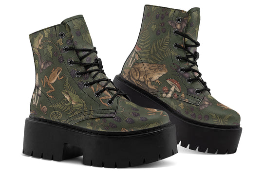 Toadstool Manor Platform Boots