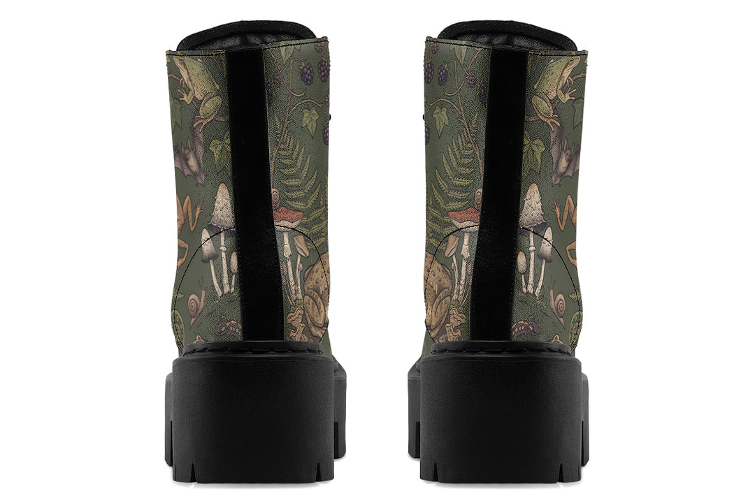 Toadstool Manor Platform Boots