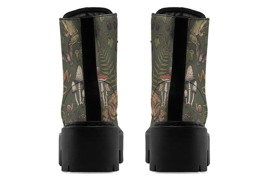 Toadstool Manor Platform Boots