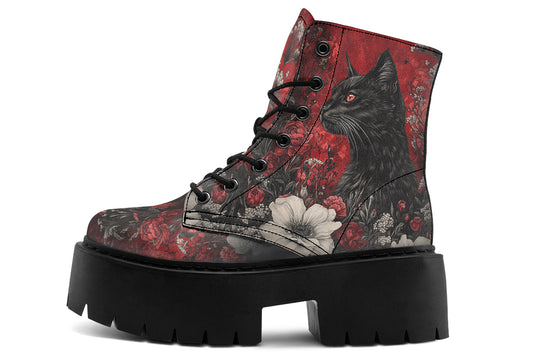 Twilight Cat Platform Boots