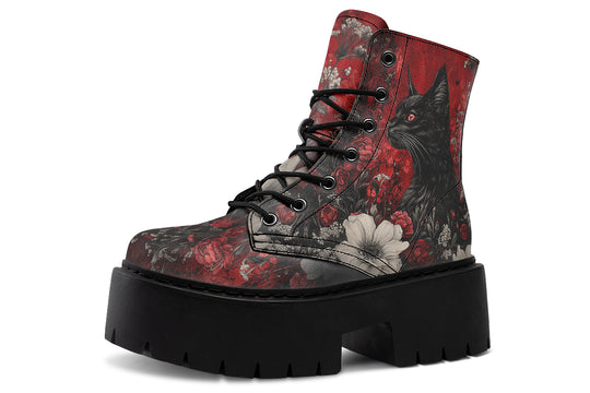 Twilight Cat Platform Boots