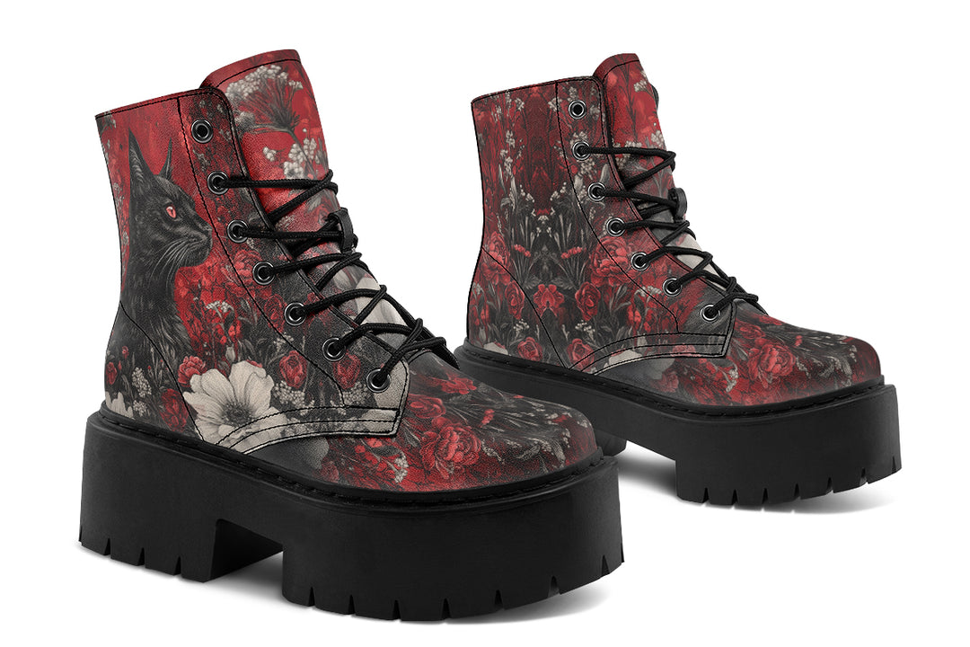 Twilight Cat Platform Boots