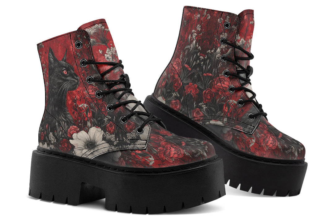 Twilight Cat Platform Boots