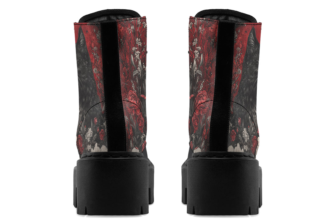 Twilight Cat Platform Boots