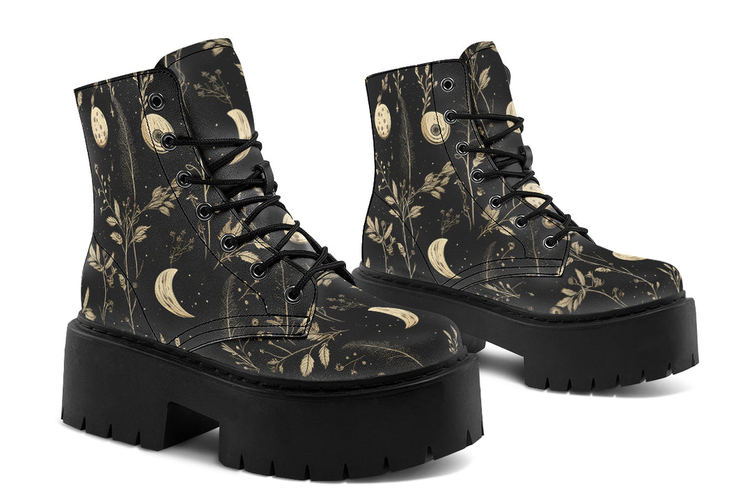 Twilight Garden Platform Boots