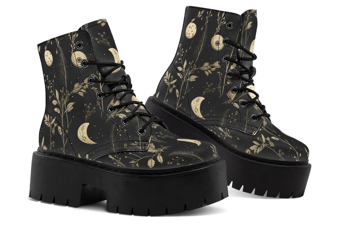 Twilight Garden Platform Boots