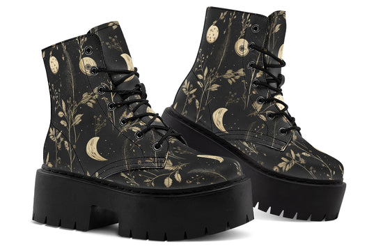 Twilight Garden Platform Boots