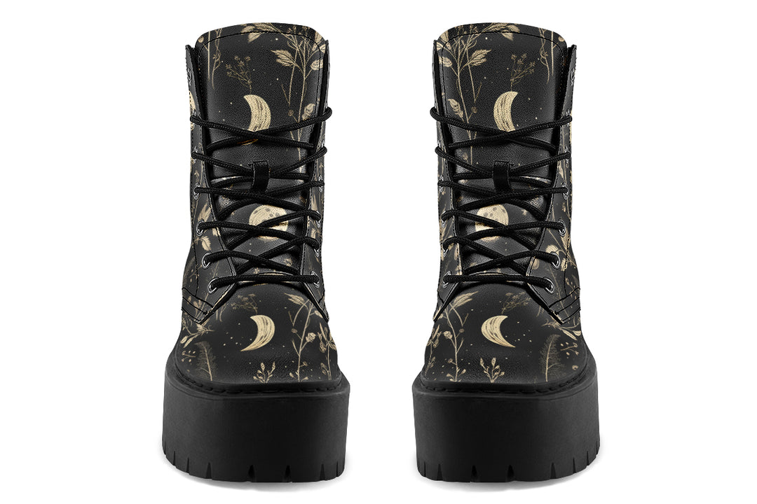 Twilight Garden Platform Boots