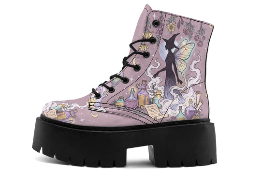 Vapor Pixie Platform Boots