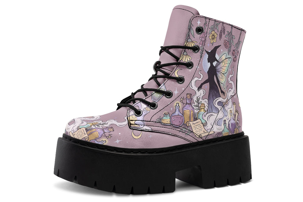 Vapor Pixie Platform Boots