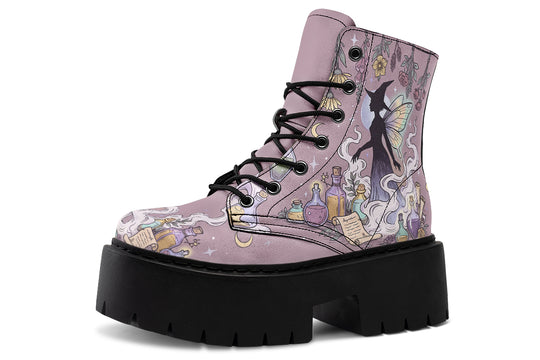 Vapor Pixie Platform Boots