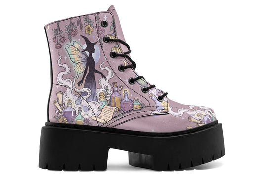 Vapor Pixie Platform Boots