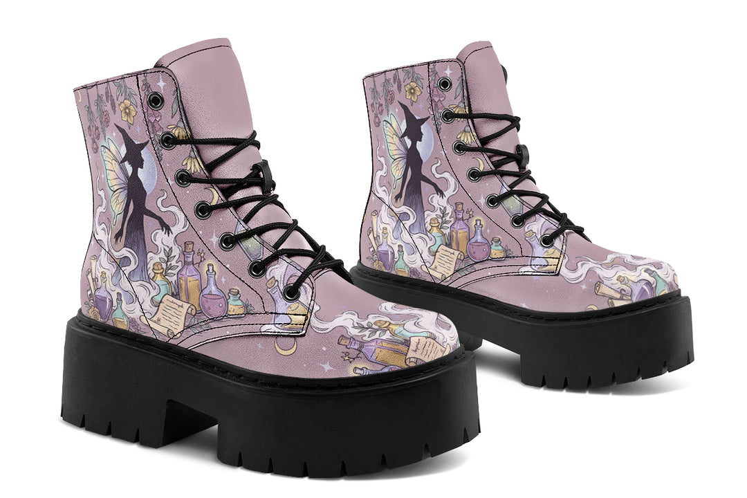 Vapor Pixie Platform Boots