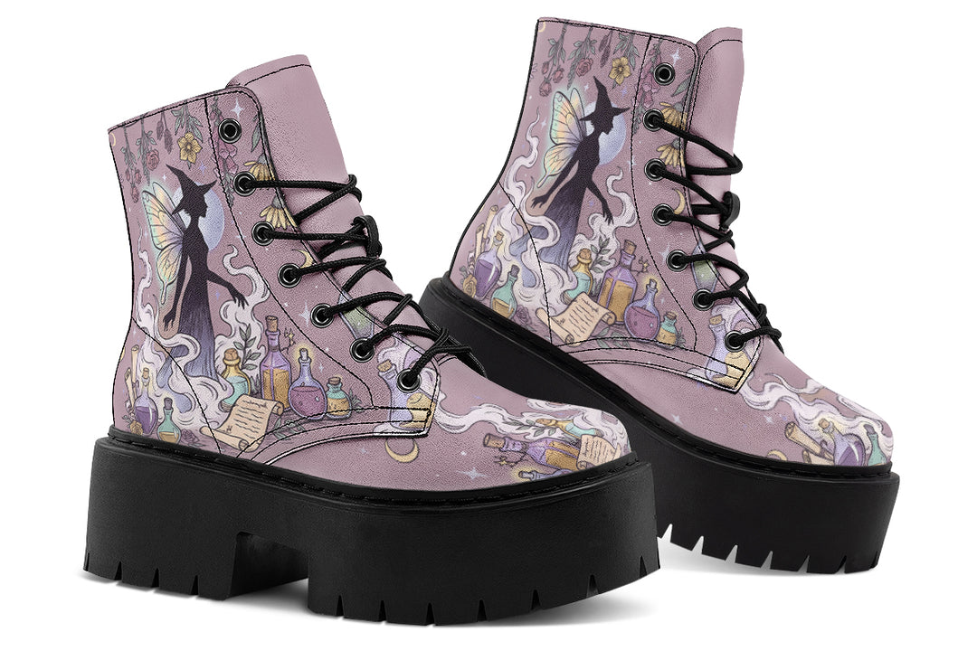 Vapor Pixie Platform Boots