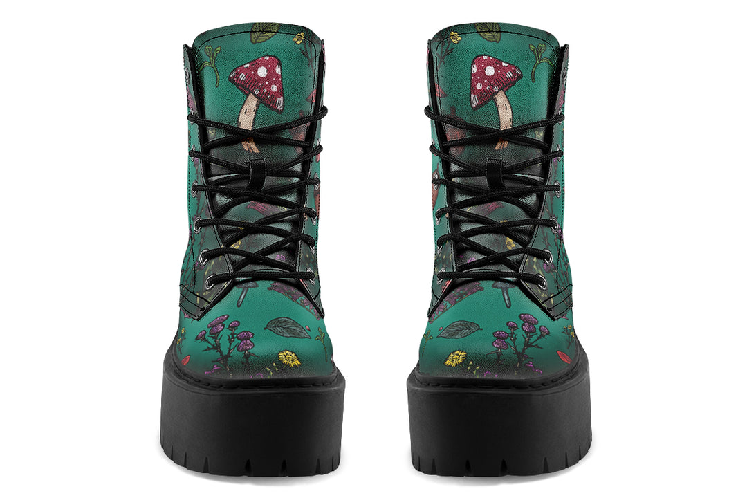 Verdant Herbology Platform Boots