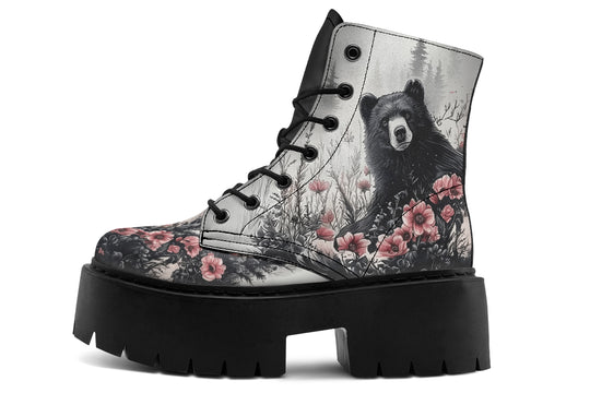 Wildflower Bear Platform Boots