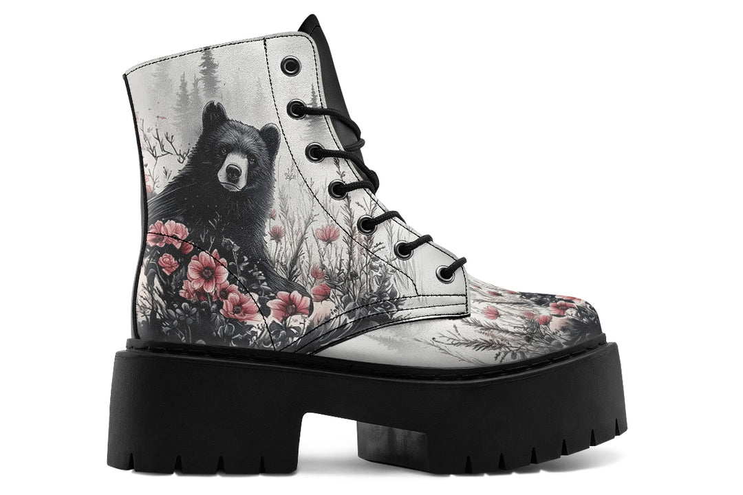 Wildflower Bear Platform Boots