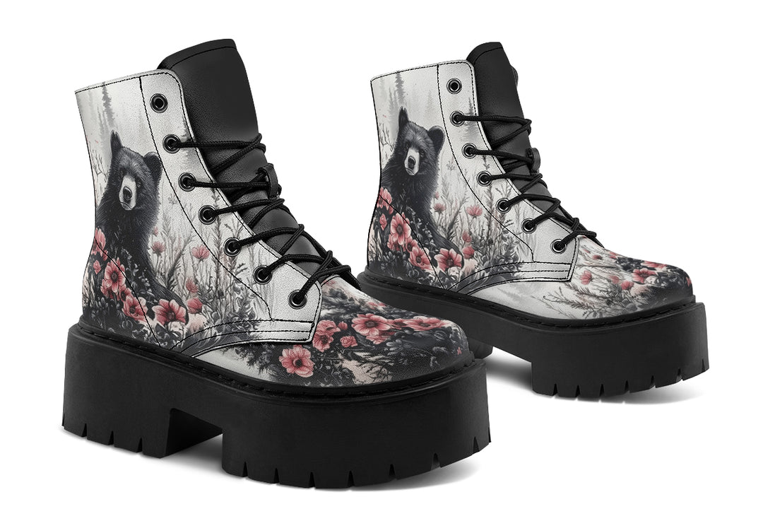 Wildflower Bear Platform Boots