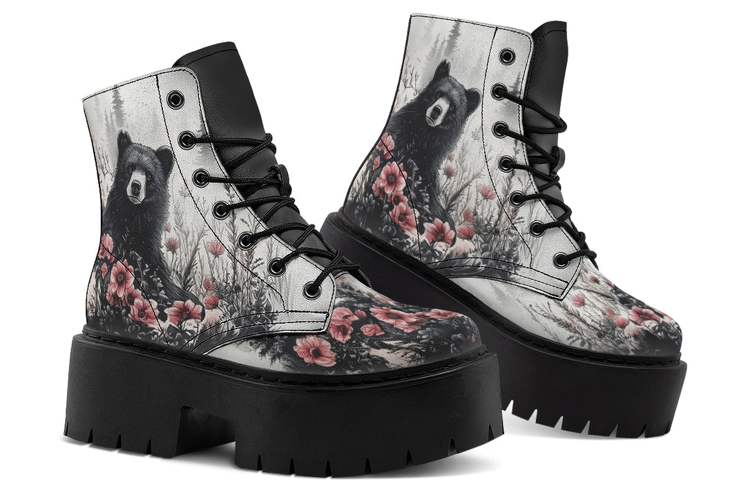 Wildflower Bear Platform Boots