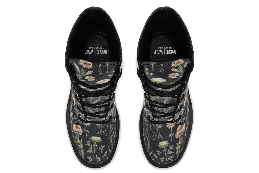 Witches' Broomsticks Platform Boots