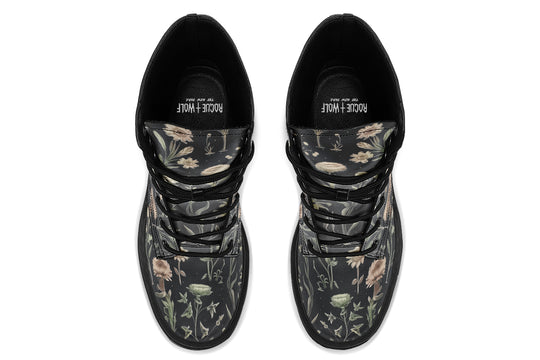 Witches' Broomsticks Platform Boots