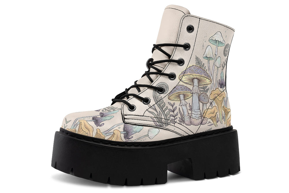 Witching Spores Platform Boots