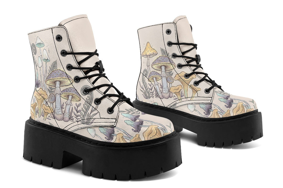 Witching Spores Platform Boots