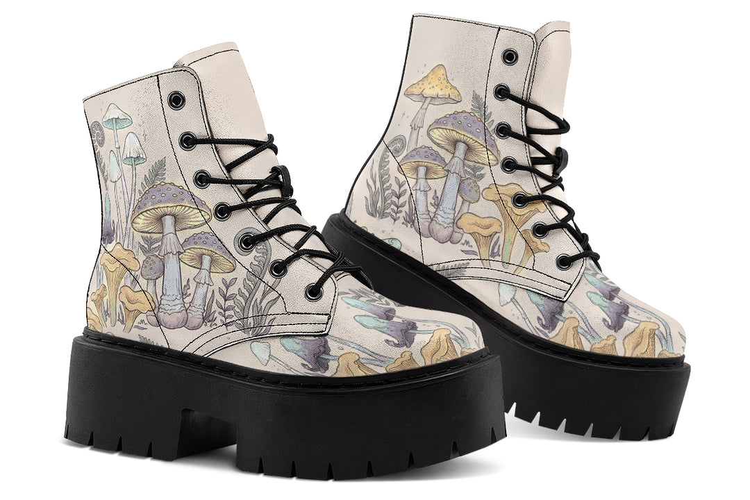 Witching Spores Platform Boots