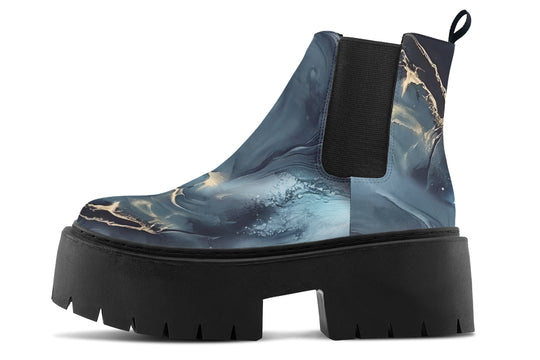 Abyss Flow Platform Chelsea Boots