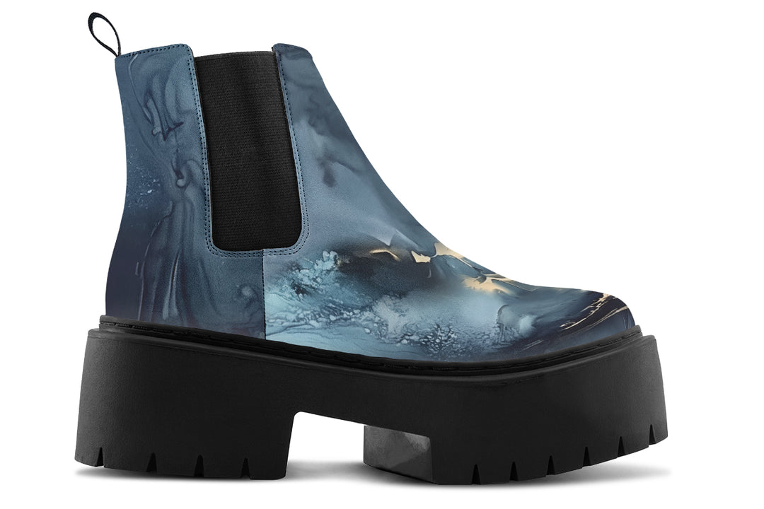 Abyss Flow Platform Chelsea Boots