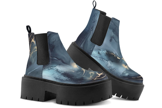 Abyss Flow Platform Chelsea Boots