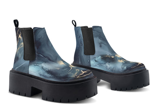 Abyss Flow Platform Chelsea Boots