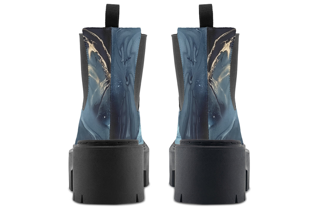 Abyss Flow Platform Chelsea Boots