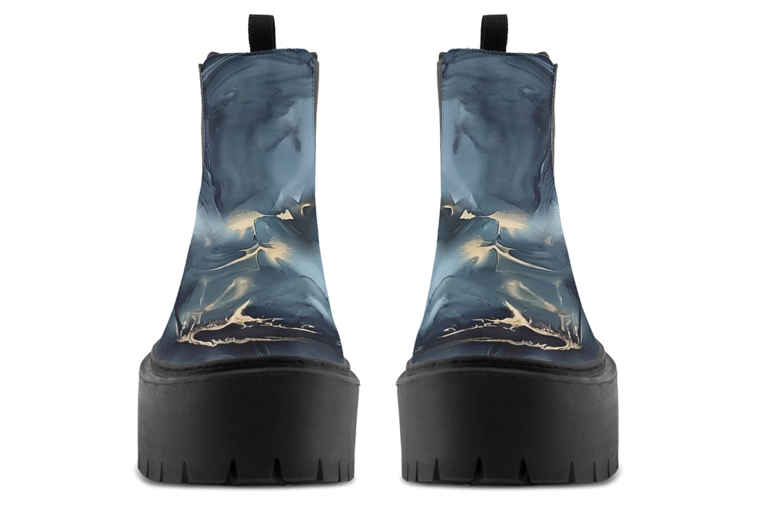 Abyss Flow Platform Chelsea Boots