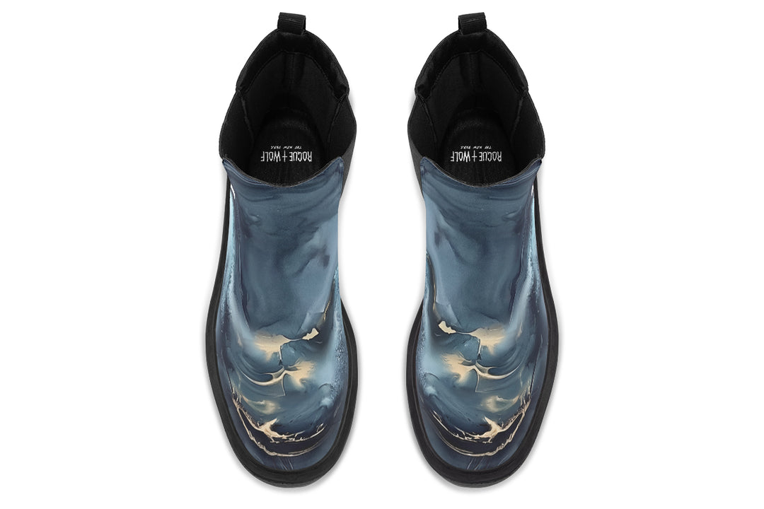 Abyss Flow Platform Chelsea Boots
