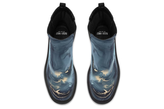 Abyss Flow Platform Chelsea Boots