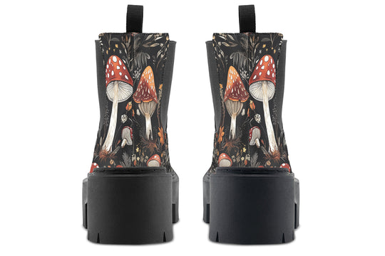 Amanita Platform Chelsea Boots