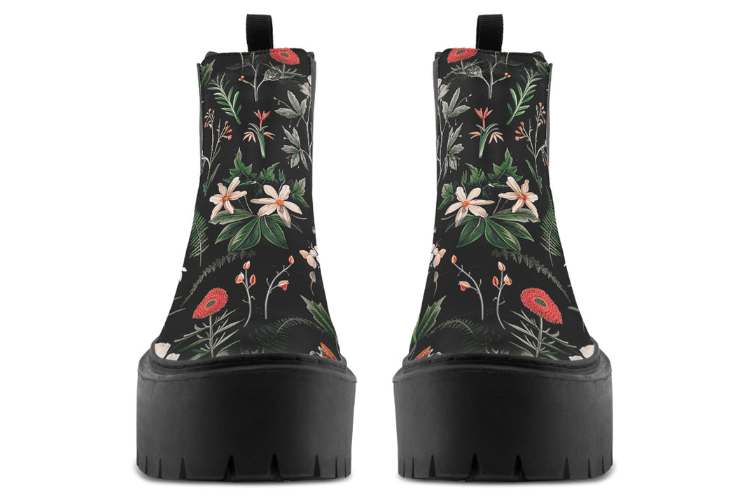 Apothecary Haven Platform Chelsea Boots