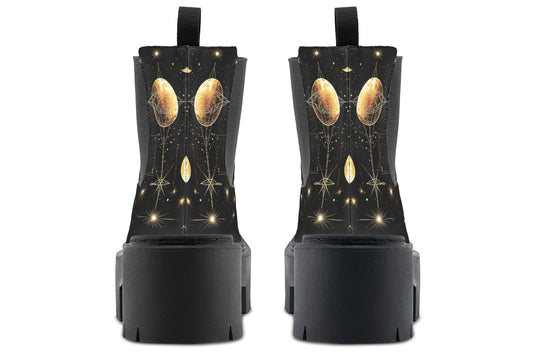 Astral Fox Platform Chelsea Boots