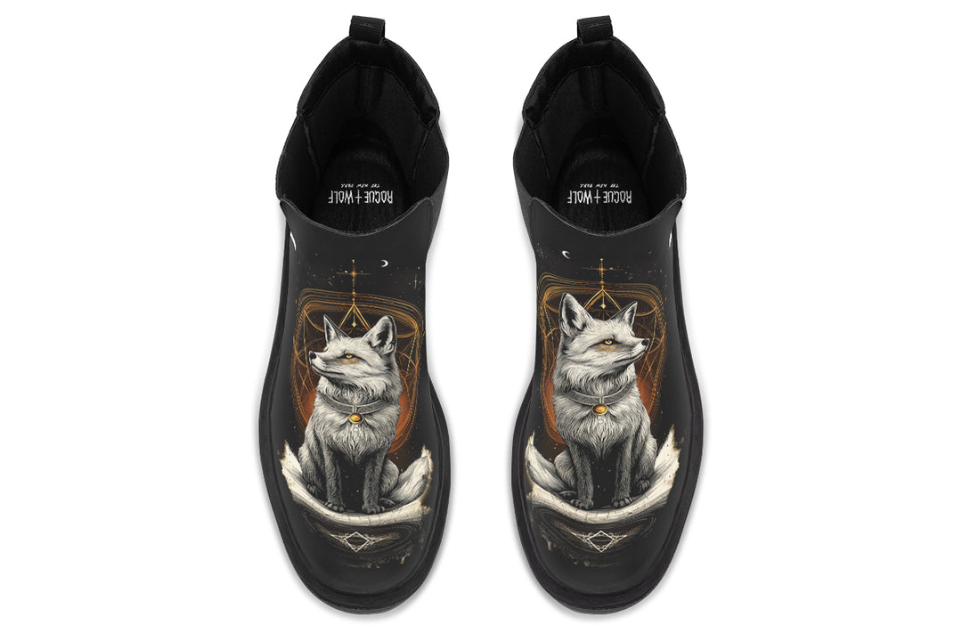 Astral Fox Platform Chelsea Boots