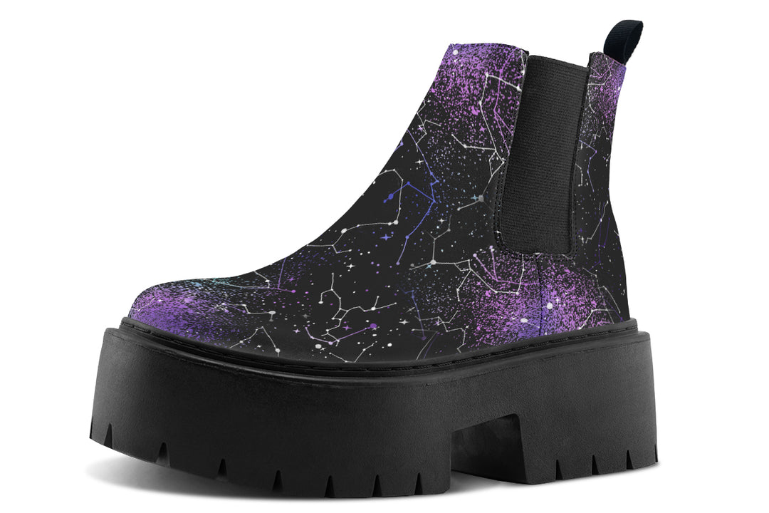 Aurora Platform Chelsea Boots