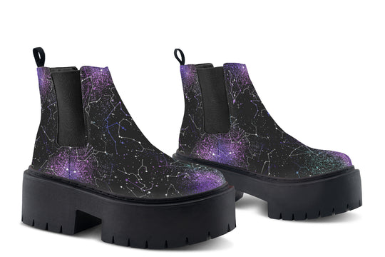 Aurora Platform Chelsea Boots
