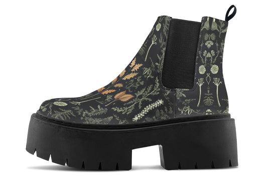 Autumn Memoir Platform Chelsea Boots