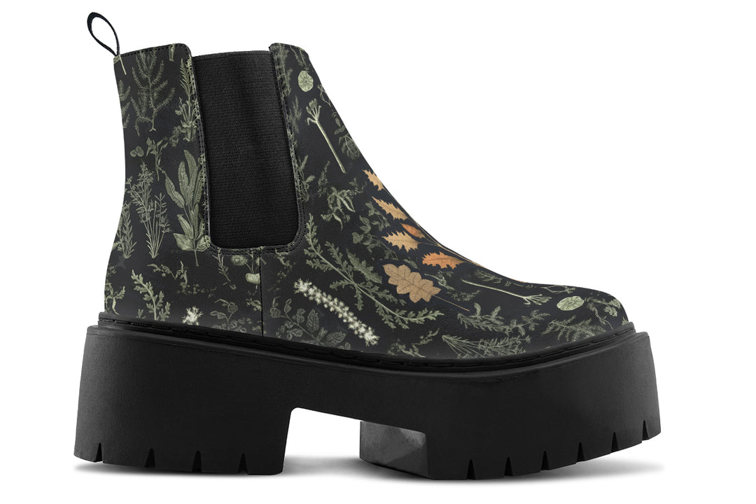 Autumn Memoir Platform Chelsea Boots